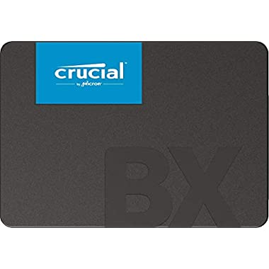 Crucial BX500 CT1000BX500SSD1- Disco Duro Sólido Interno SSD de 1 TB (3D NAND, SATA, 2.5 pulgadas)