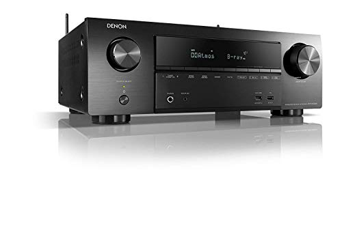 Denon AVR-X1500H - Receptores audio/video de alta definición, color negro