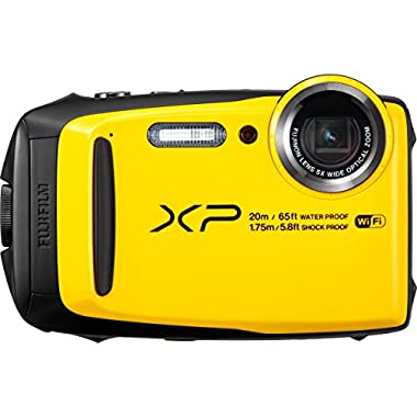 Fujifilm FinePix XP120 - Cámara acuatíca de 16.4 MP (Amarilla)