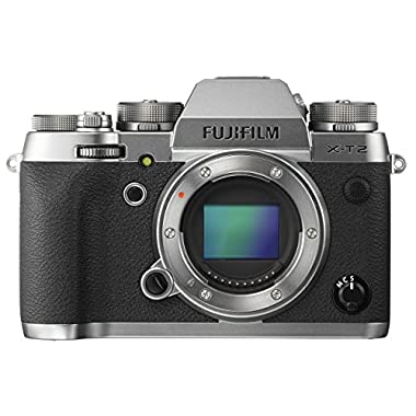 Fujifilm X-T2 - Cámara EVIL de 24.3 MP (graphite plateado) (Grafito, Solo cuerpo)