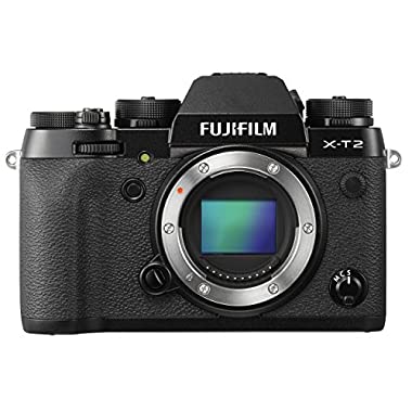 Fujifilm X-T2 - Cámara sin espejo de óptica intercambiable de 24,3 MP, negro - cuerpo
