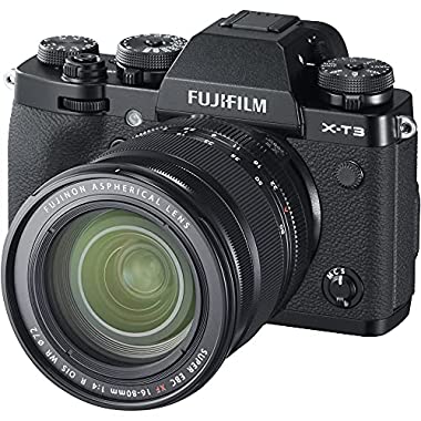 Fujifilm X-T3 Cámara Digital sin Espejo color Negro, con Fujinon XF16-80 mm F4 R W