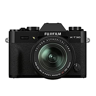 Fujifilm X-T30 II, FUJINON XF18-55mmF2.8-4 R LM OIS Kit Color Negro