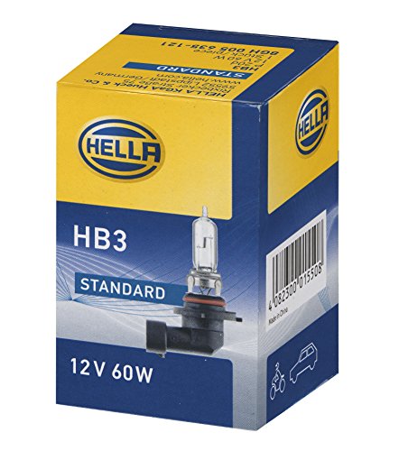 HELLA 8GH 005 635-121 Lámpara - HB3 - Standard - 12V/60W - P20d - caja - Cant.: 1