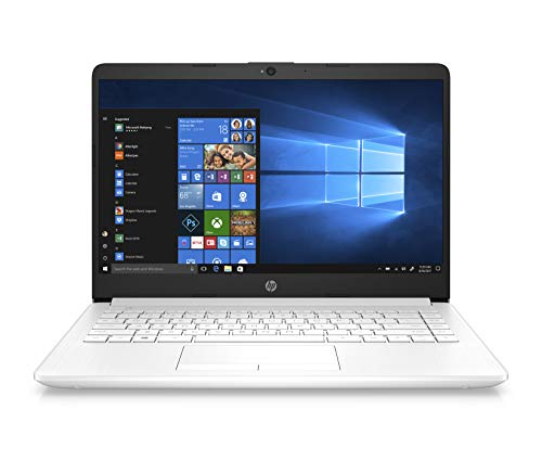 HP 14-cf0005ns - Ordenador portátil de 14" HD (color blanco - teclado QWERTY Español) (4GB RAM | 1TB HDD, Intel Celeron)