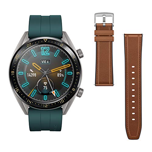 Huawei Watch GT Active - Reloj Inteligente, Verde, 46 mm, Reloj+Correa