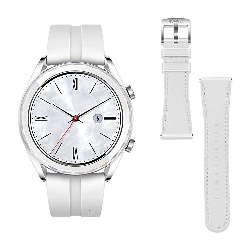 Huawei Watch GT Elegant - Reloj Inteligente, Blanco, 42 mm, Reloj+Correa