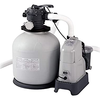 Intex 28680 - Combo arena y cloración salina ECO 11 gramos, 56.800 litros