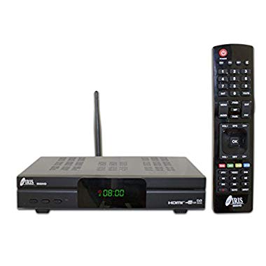 IRIS 9800 HD - Receptor de TV por satélite (color negro)