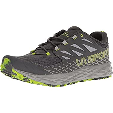 La Sportiva Lycan, Zapatillas de Trail Running para Hombre, Multicolor (Carbon/Apple Green 000), 40 EU