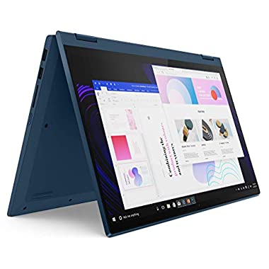 Lenovo IdeaPad Flex 5 - Portátil Convertíble 14" FullHD (Azul - Teclado QWERTY español) (Ryzen 3-5300U, Windows 10 Home modo S, 512GB SSD)