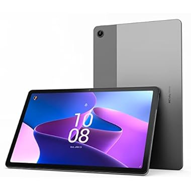 Lenovo Tab M10 Plus (3rd Gen) - Tablet de 10.61" 2K (MediaTek Helio G80, 4GB de RAM, 64GB ampliables hasta 1 TB, 4 Altavoces, WiFi + Bluetooth, Android 12) - Gris Oscuro