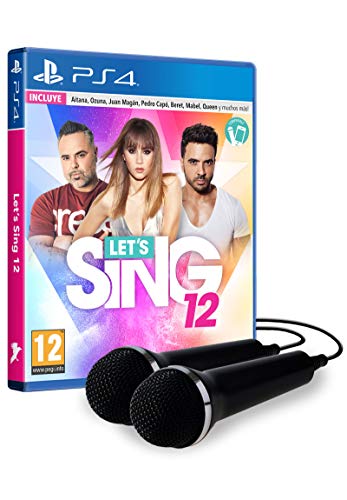 Lets Sing 12 Version Española + 2 Mics - PS4 ESP (PlayStation 4 (2 micros))