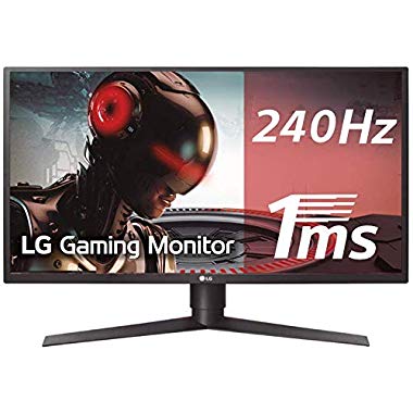 LG 27GK750F-B - Monitor Gaming FHD de 68,6 cm (con Panel TN (1920 x 1080 píxeles, 16:9, 1 ms con MBR, 240Hz, FreeSync, 400 cd/m², 1000:1, NTSC >72%, DP x1, HDMI x2, USB-A 3.0 x3) color negro)