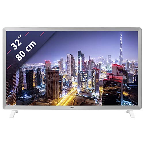 LG 32LK6200PLA - Smart TV Full HD de 80 cm (con Inteligencia Artificial, Procesador Quad Core, HDR y Sonido Virtual Surround Plus, Color Blanco Perla)