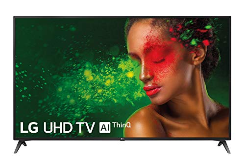 LG 70UM7100ALEXA - Smart TV UHD 4K de 177 cm (con Inteligencia Artificial,Procesador Quad Core,HDR y Sonido Ultra Surround,Color Negro) (70 pulgadas)