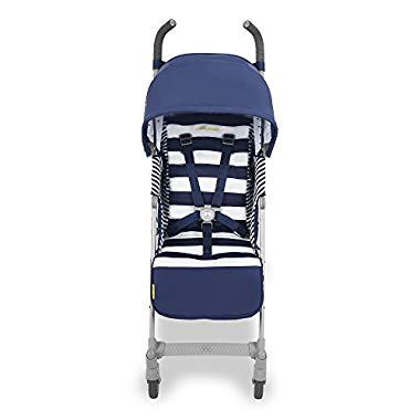 Maclaren Quest Silla de paseo - ligero, para recién nacidos hasta los 25kg, Asiento multiposición, suspensión en las 4 ruedas, Capota extensible con UPF 50+ (Azul/Blanco)