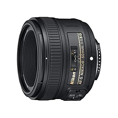 Nikon AF-S 50mm F1.8 G - Objetivo para Nikon (color negro - Versión Europea)
