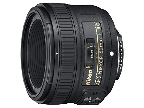 Nikon AF-S 50mm F1.8 G - [Versión Nikonistas con garantía 5 años y cobertura de robo un año con el acceso a Nikonistas] Objetivo para cámara (negro)