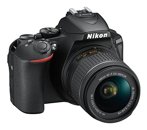 Nikon D5600 + AF-P DX 18-55mm VR + 8GB SD Juego de Camara SLR 24,2 MP CMOS 6000 x 4000 Pixeles Negro - Camara Digital