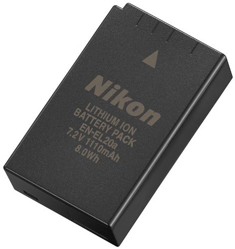 Nikon EN-EL20a - Batería/Pila Recargable (Negro)