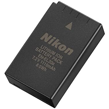 Nikon EN-EL20a - Batería/Pila Recargable (Negro)