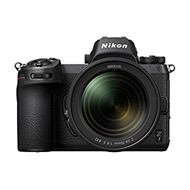 Nikon Z7 - Cámara sin Espejo de 45.7 MP (Negro - Kit Cuerpo con Objetivo Nikkor Z 24-70 mm F4 y Adaptador de Montura FTZ)