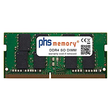 PHS-memory 16GB RAM módulo para MSI GE75 8SF-032ES Raider DDR4 SO DIMM 2666MHz PC4-2666V-S
