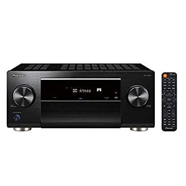 Pioneer VSX-LX504(B) Receptor AV 9.2 (215W/canal, Dolby Atmos, DTS:X, WLAN, Bluetooth, Audio de Alta resolución, Streaming, AirPlay 2, Aplicaciones de música, Radio de Internet, Multiroom), Negro