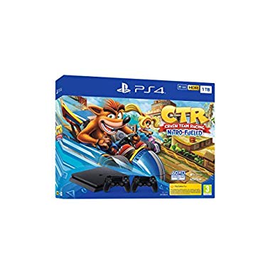 PlayStation 4 (PS4) - Consola,1 TB,Color Negro + Crash Team Racing