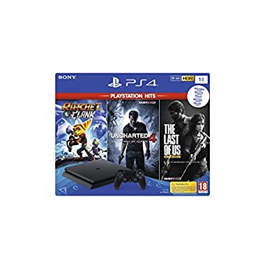 Playstation 4 (PS4) - Consola 1TB + Ratchet & Clank + The Last of Us + Uncharted 4