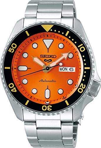 Reloj Seiko para Hombre, Naranja, Sport, 9K1 (pulsera)