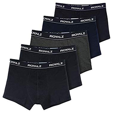 ROYALZ bóxers para Hombre Multipack (Ropa Interior Calzoncillos Underwear, Tamaño:S, Color:Set 007 (Pack de 5 - Multicolor))