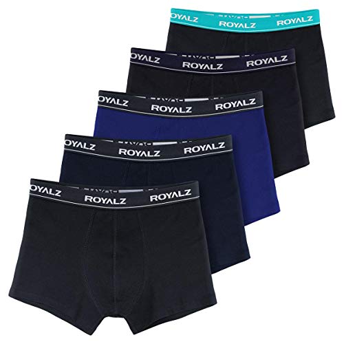 ROYALZ bóxers para Hombre Multipack (Ropa Interior Calzoncillos Underwear, Tamaño:S, Color:Set 006 (Pack de 5 - Multicolor))