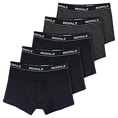 ROYALZ bóxers para Hombre Multipack (Ropa Interior Calzoncillos Underwear, Tamaño:XXL, Color:Set 009 (Pack de 5 - Multicolor))