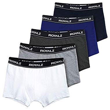 ROYALZ bóxers para Hombre Multipack (Ropa Interior Calzoncillos Underwear, Tamaño:M, Color:Set 011 (Pack de 5 - Multicolor))