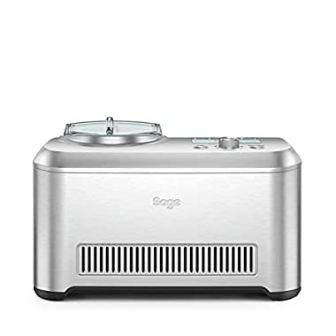 Sage Appliances The Smart Scoop Máquina de Helados, 200 W, Acero Inoxidable Cepillado