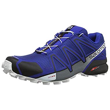Salomon Speedcross 4,Zapatillas de Running para Hombre,Azul (Mazarine Blue Wil/Black/White),40 EU