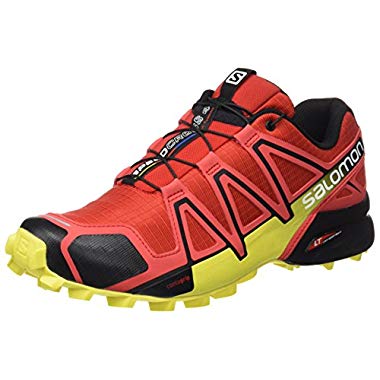 Salomon Speedcross 4,Zapatillas de Running para Hombre,Rojo (Radiant Red/Black/Corona Yellow),42 2/3 EU
