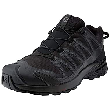 Salomon XA Pro 3D V8 Gore-Tex (Hombre Zapatos de trail running, Negro (Black/Black/Black), 40 EU)