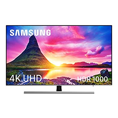 Samsung 55NU8005 - Smart TV de 55" 4K UHD HDR (Pantalla Slim,Quad-Core,4 HDMI,2 USB),Color Plata (Eclipse Silver) (55 pulgadas)