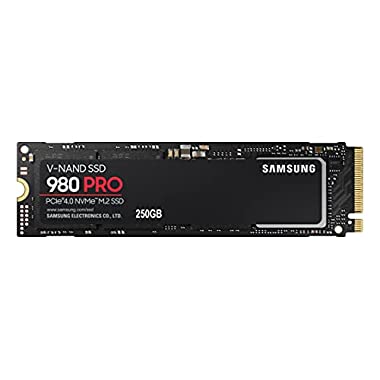 Samsung 980 Pro M.2 250 Gb Pci Express 4.0 V-Nand Mlc Nvme 980 Pro, 250 Gb, M.2, 6400 Mb/S