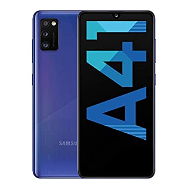 Samsung Galaxy A41 - Smartphone 6.1" Super AMOLED (4GB RAM, 64GB ROM), Azul [Versión española]