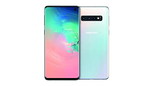 Samsung Galaxy S10 - Smartphone de 6.1",Dual SIM,Blanco (Prism White),- [Version español]