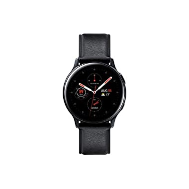 Samsung Galaxy Watch Active 2 - Smartwatch de Acero, 40mm, color Negro, LTE [Versión española]