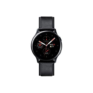 Samsung Galaxy Watch Active 2 - Smartwatch de Acero, 40mm, color Negro, Bluetooth [Versión española] (40 mm, BT)