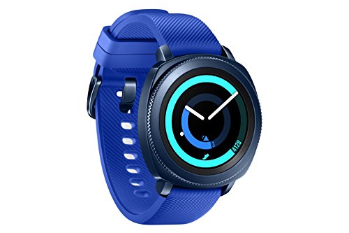 Samsung Gear Sport - Smartwatch,Tizen,768 MB de RAM,memoria interna de 4 GB,color azul,1.2"- Version española