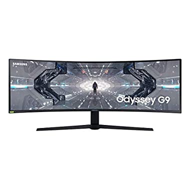 Samsung Odyssey G9 LC49G93TSSUXEN - Monitor curvo de 49'' DQHD (Blanco)
