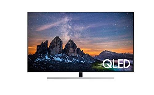 Samsung QLED 4K 2019 55Q80R - Smart TV de 55" con Resolución 4K UHD, Direct Full Array Plus, Q HDR 1500, Inteligencia Artificial 4K, One Remote Control, Apple TV y Compatible con Alexa