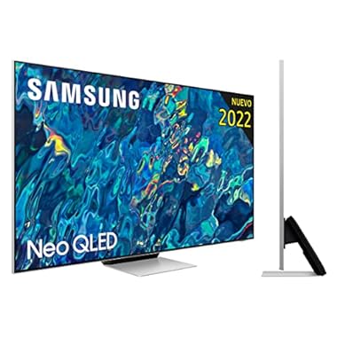 Samsung TV Neo QLED4K 2022 55QN95B-Smart TV de 55"con Resolución 4K, Quantum Matrix Technology, Procesador Neural 4K con Inteligencia Artificial, Quantum HDR 2000, 70W Dolby Atmos y Alexa Integrada.